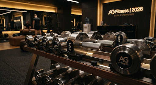 Premium adjustable dumbbell set